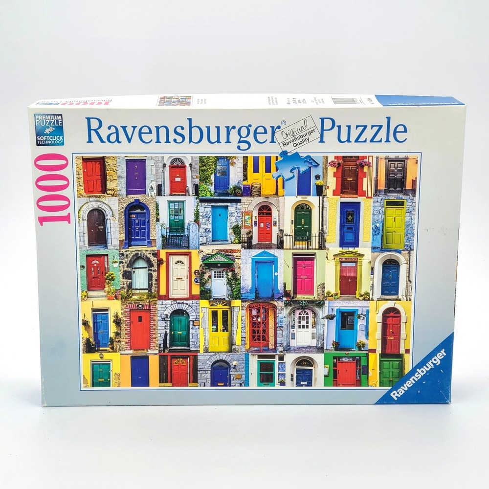 Quality Ravensburger Jigsaw Puzzle DOORS OF THE WORLD 1000 Pc 2015 Complete FUN!